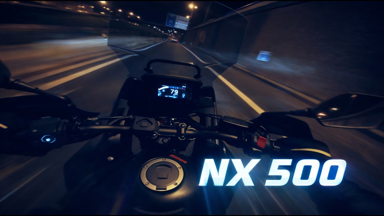 HONDA NX 500 POV