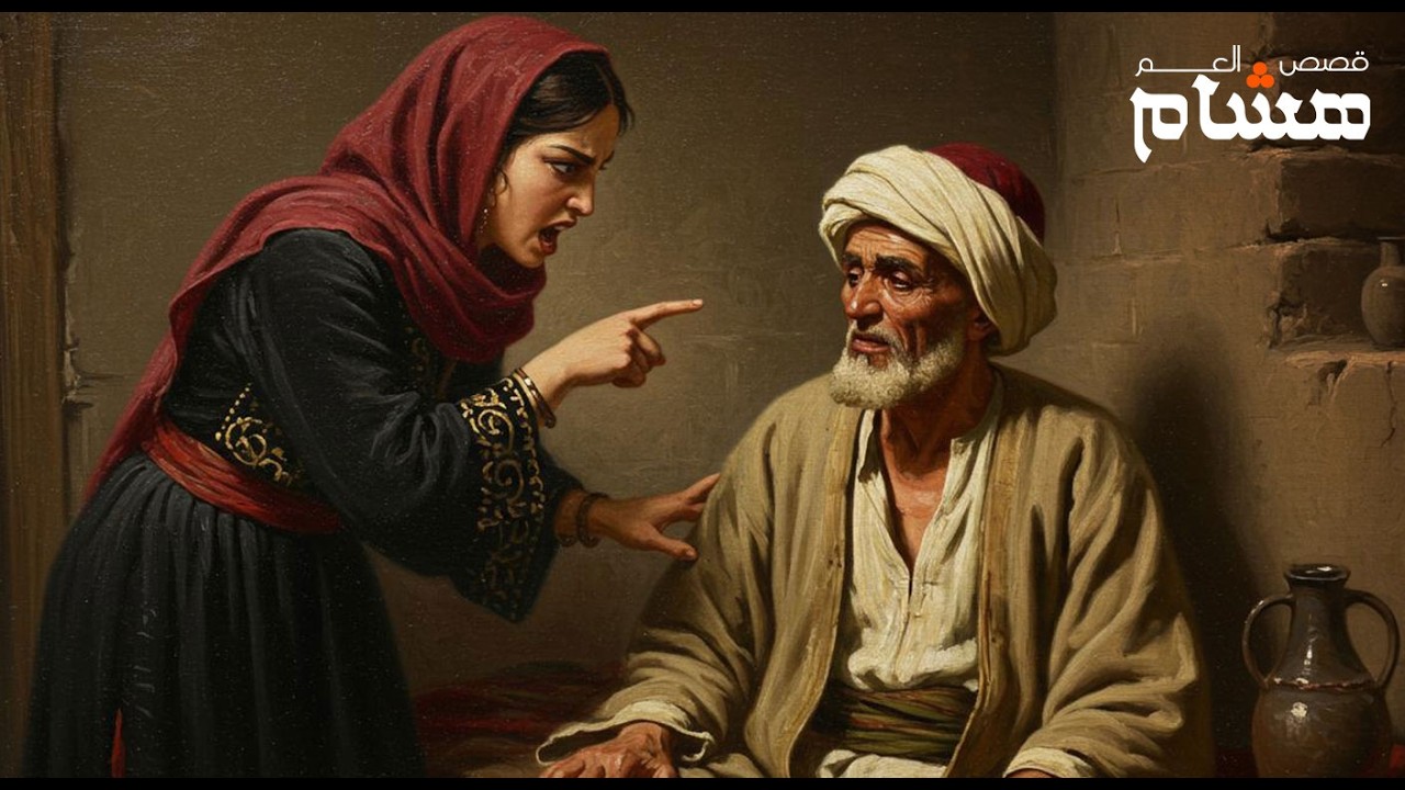 #قصة_المرأة الظالمة التي اعتدت على والد زوجها, فجائها العقاب بغتة  !! نسأل الله السلامة