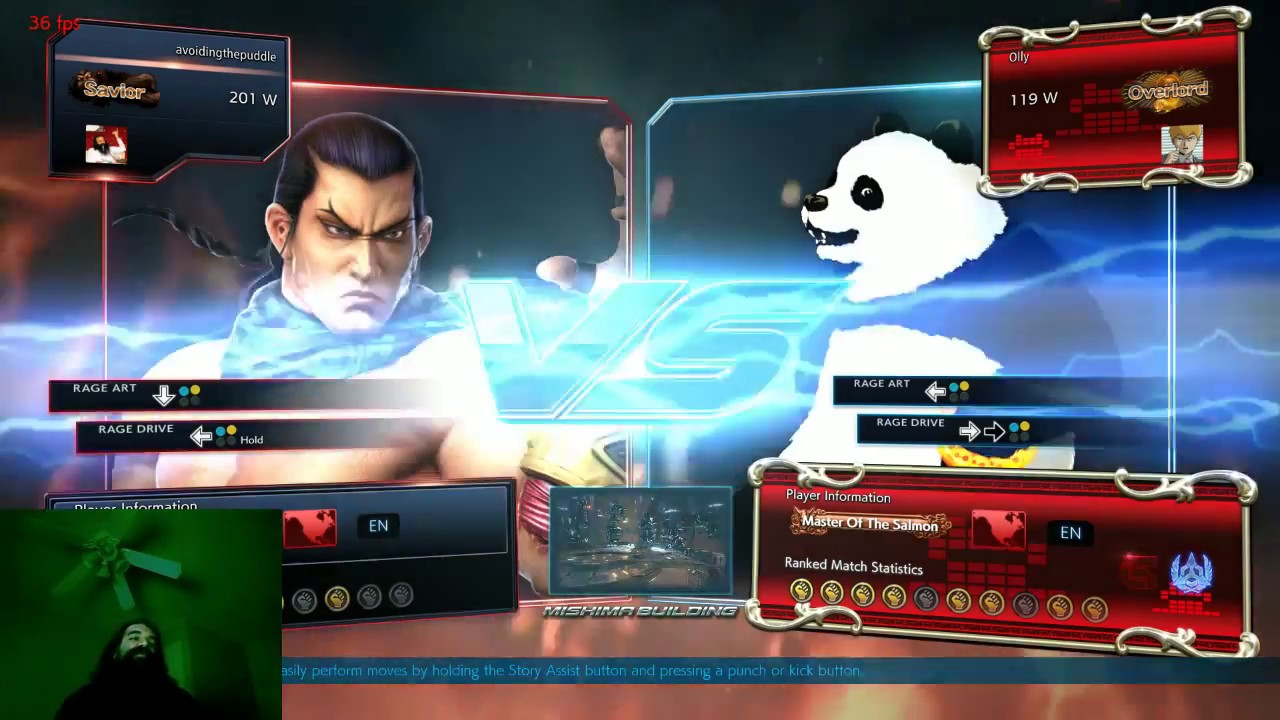 Aris Plays Tekken 7 w/ Feng - Getting Mauled by a Panda