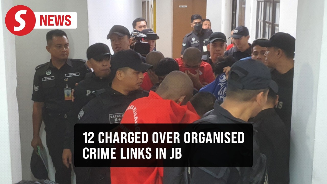 Woman, underage boy among 12 charged with being members of organised crime groups