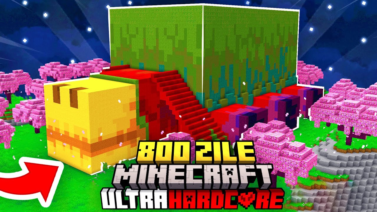 Am Construit un Muzeu pe Minecraft Ultra Hardcore! [ 800 ZILE ]