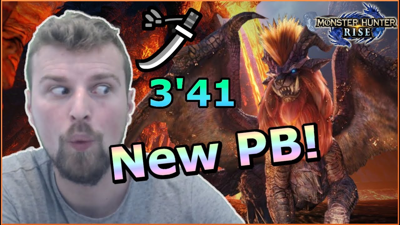 Teostra Speedrun With Commentary Long Sword Monster Hunter Rise