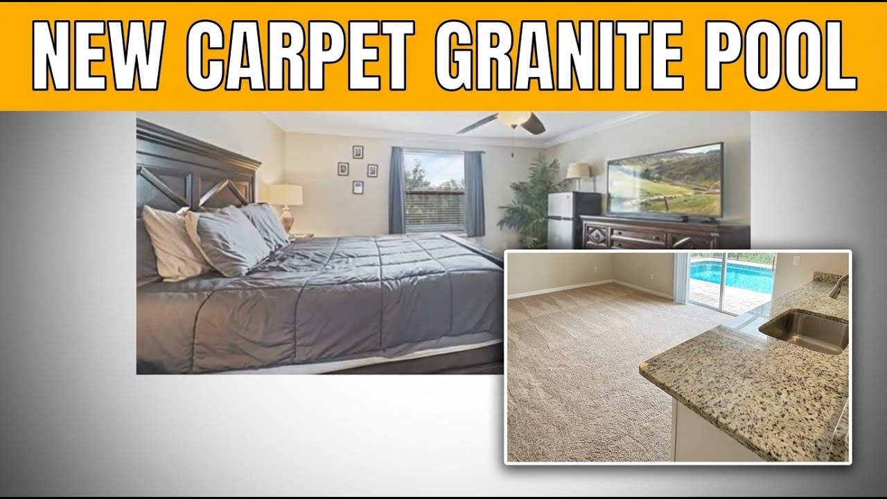 New Carpet, Granite Counters, and Pool &ndash; Full Home Tour in Estero