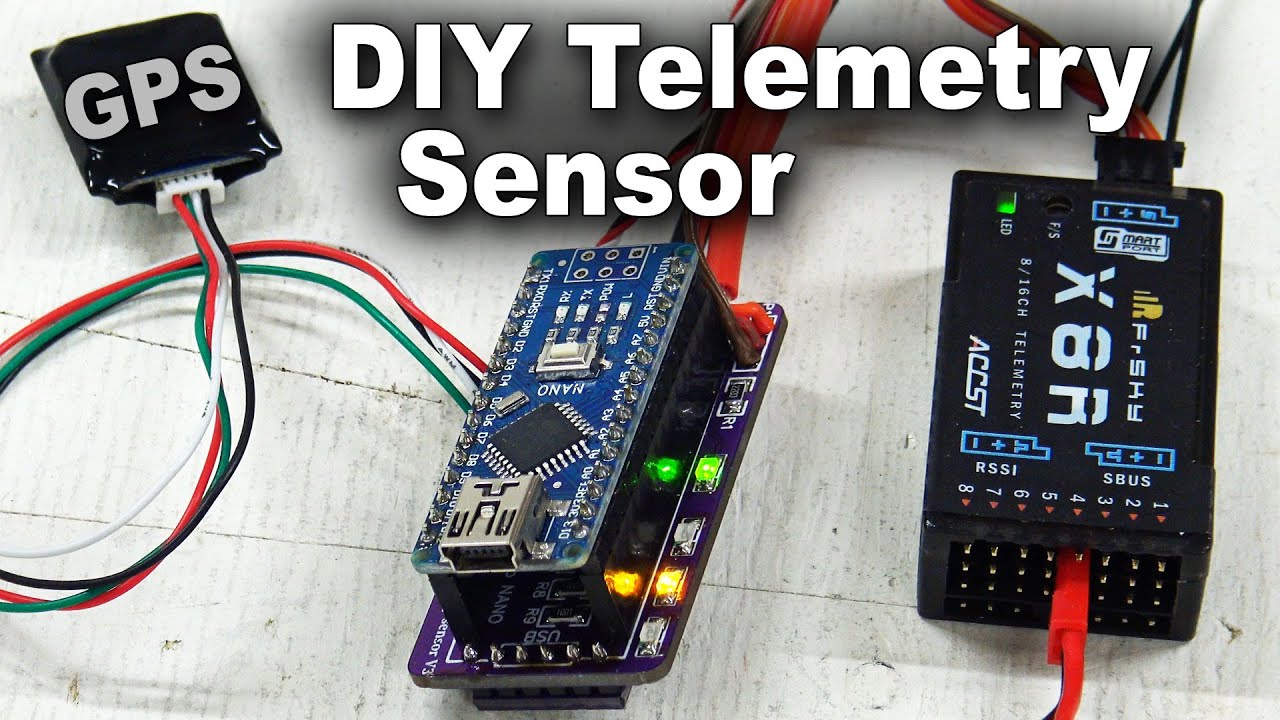 DIY FrSky telemetry sensor for RC planes