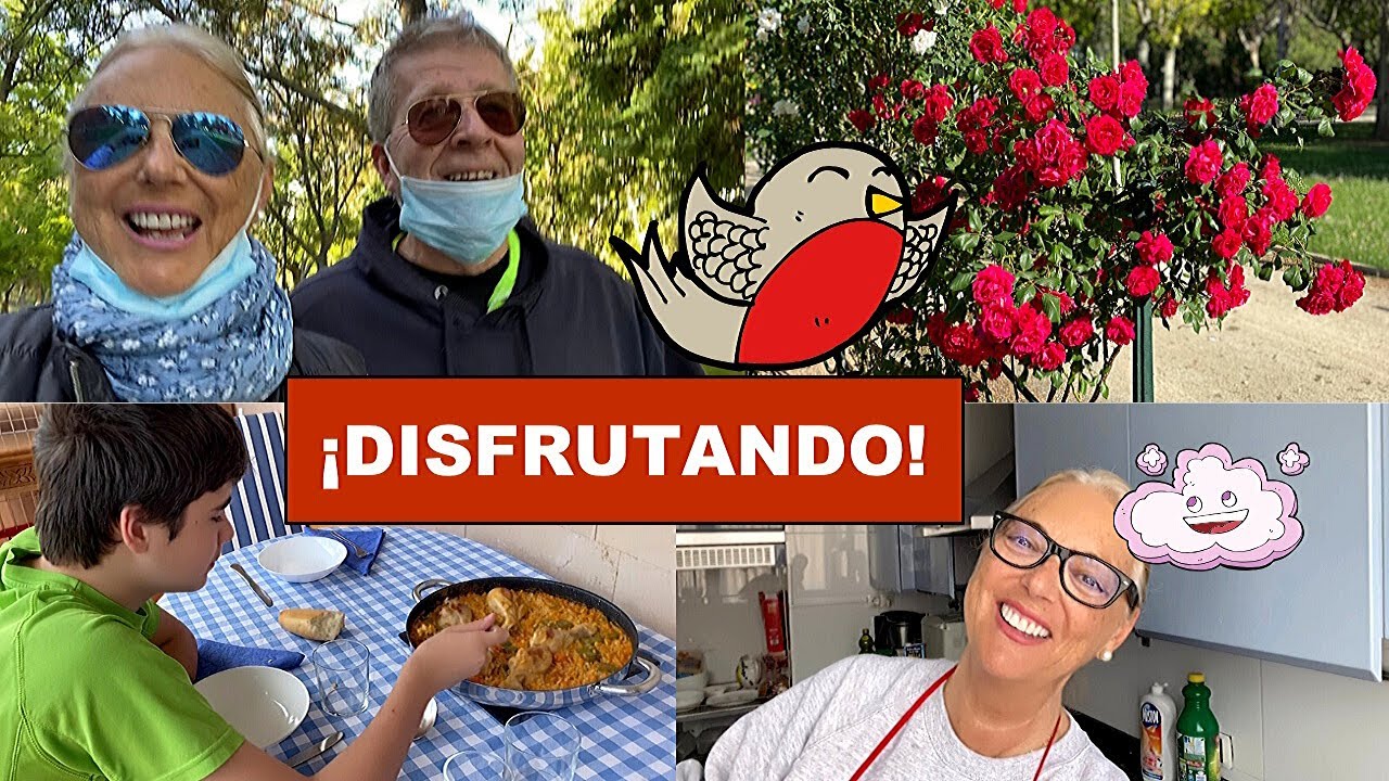 ¡¡ POR FIN SALIMOS AL PARQUE A PASEAR !!🌺🌸🌼🌹UNA SENSACION DIFERENTE  😷 VLOG/DIARIO