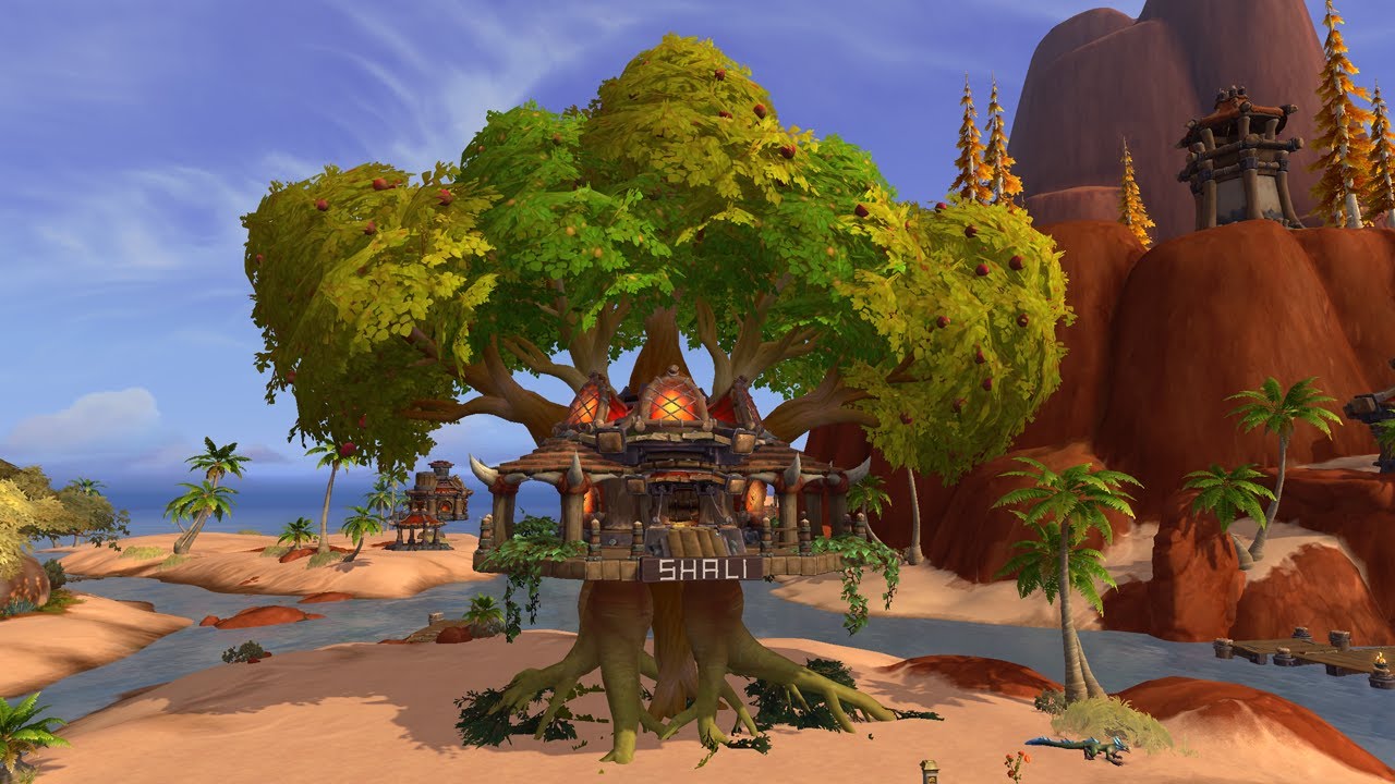 Shali Gameplays Tree House Horde - WoW Midnight Housing