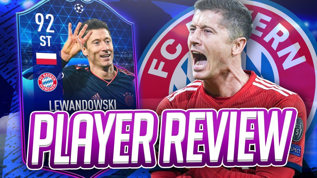 THIS CARD IS BROKEN?! 92 TOTGS LEWANDOWSKI PLAYER REVIEW! - FIFA 20 Ultimate Team