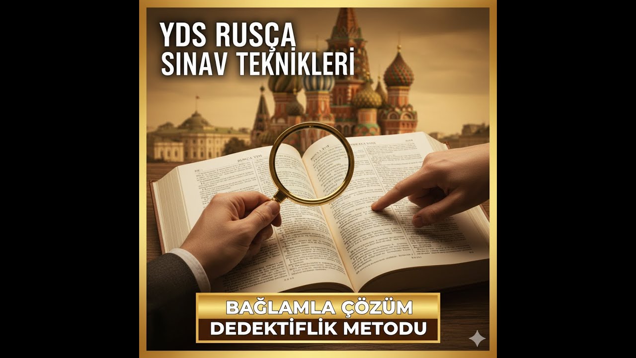 YDS Rus&ccedil;a 5 Tipik Soru &Ccedil;&ouml;z&uuml;m&uuml; ve Taktikleri: Sınavda Puanınızı Artırın! | Rus&ccedil;a YDS Hazırlık 2025