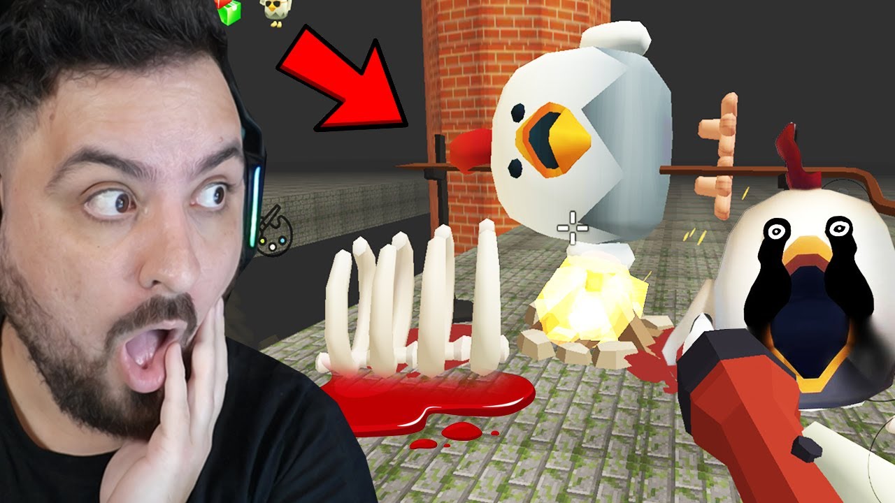 CHICKEN GUN Fiz Todos OS 5 RITUAIS PROIBIDOS do JOGO das GALINHA&hellip; (FUJA R&Aacute;PIDO DELES)