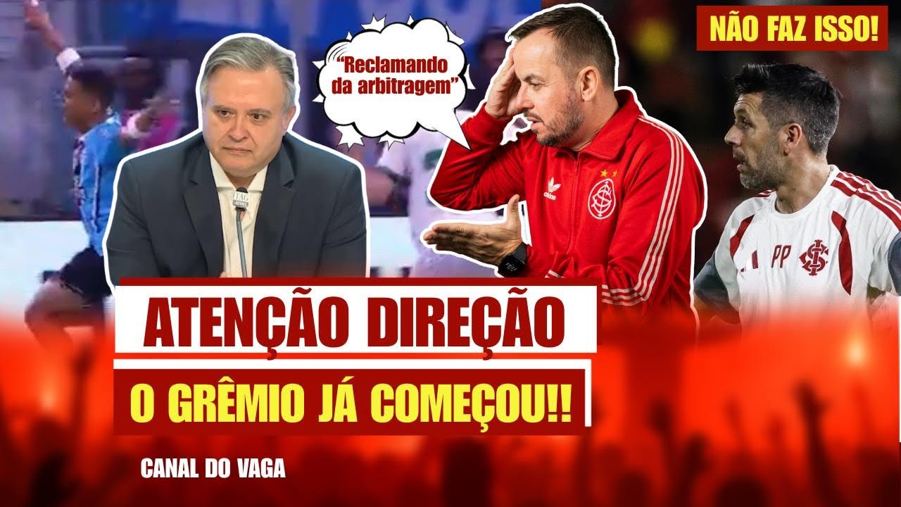 💣🔥 ATENÇÃO DIREÇÃO! | GRÊMIO COMEÇOU CEDO! | BATEU O PAVOR NELES | NÃO FAZ ISSO, PEZZOLANO!