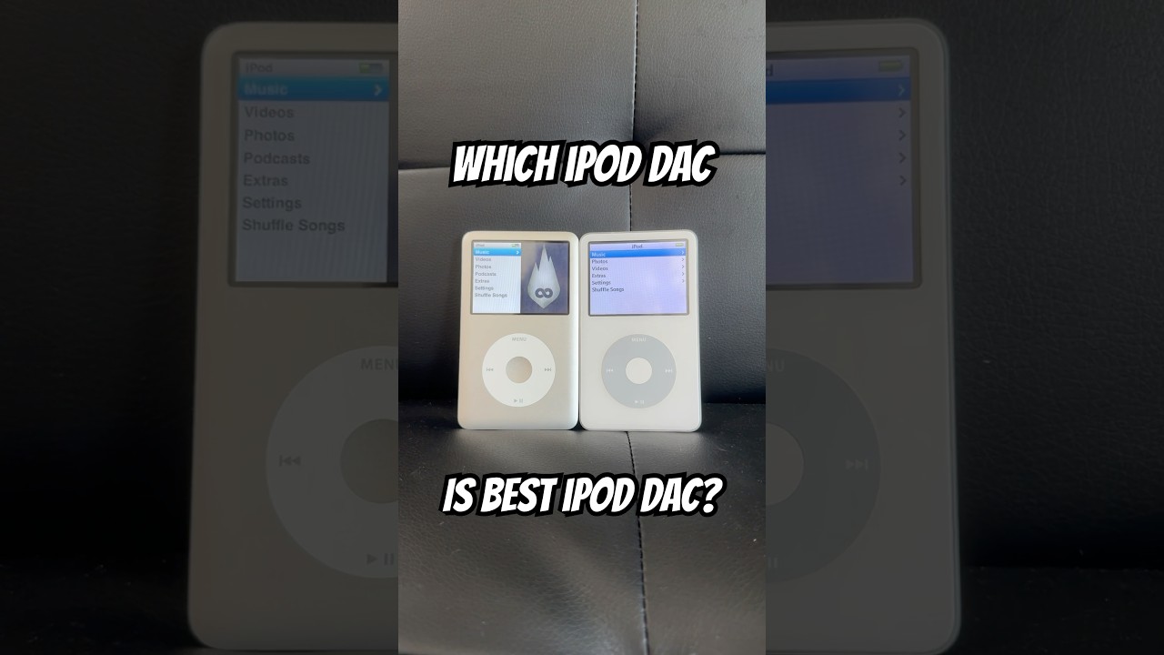 Which iPod DAC is best iPod DAC? #tech #ipod #apple #retrotech #itunes #music