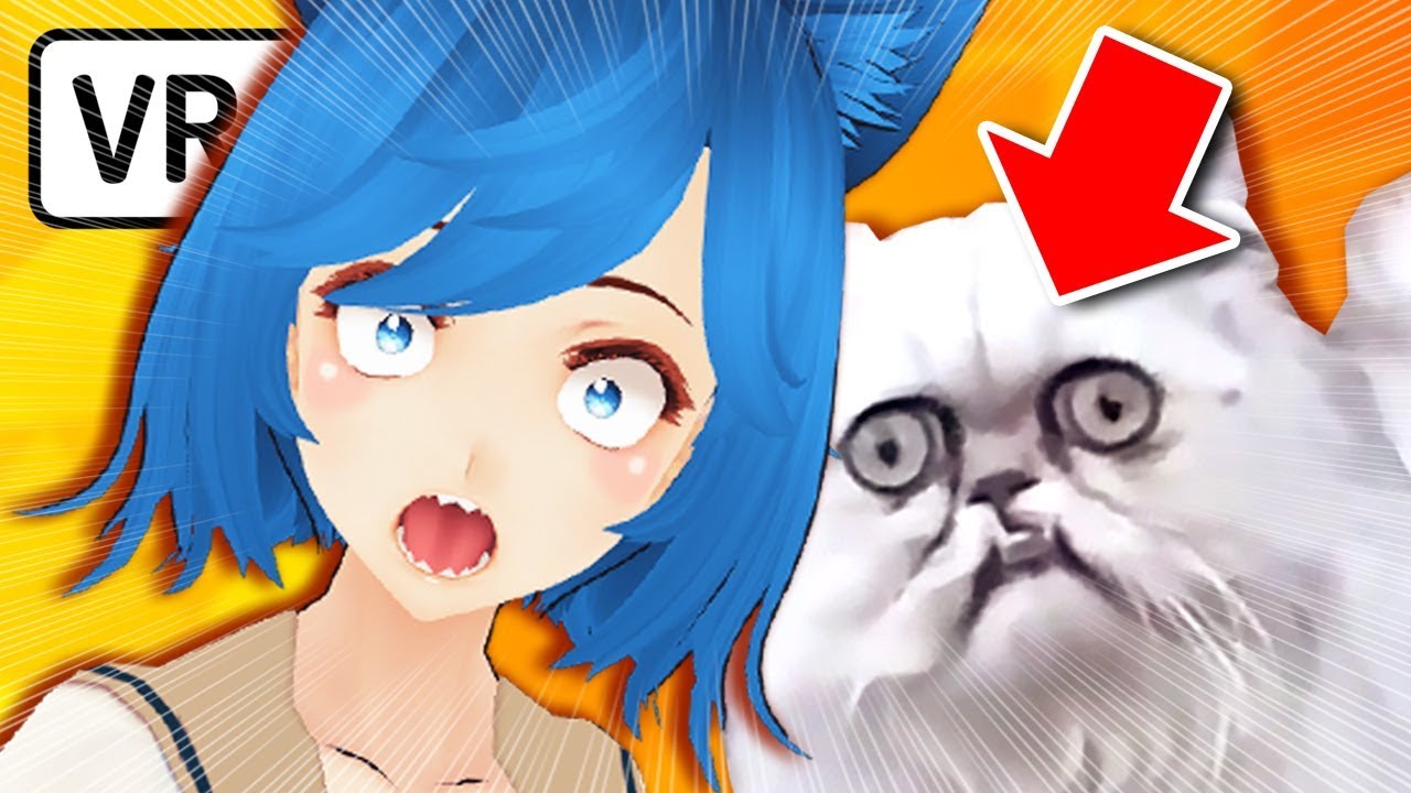 😹 Weird looking cat in VRchat?! 💥 【VRChat funny Highlights】 #28