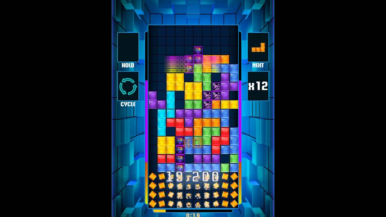 Tetris Blitz Game Play Score 2,480,000