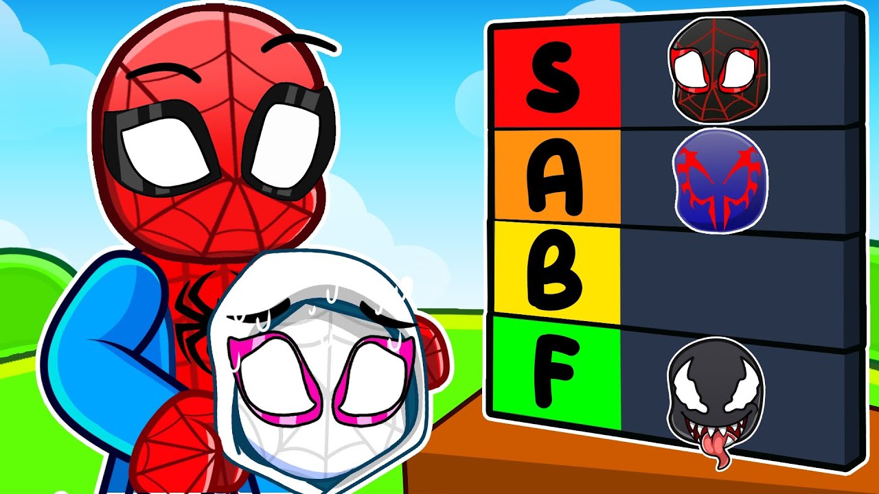 Roblox But I RATE MY SPIDEY FRIENDS!