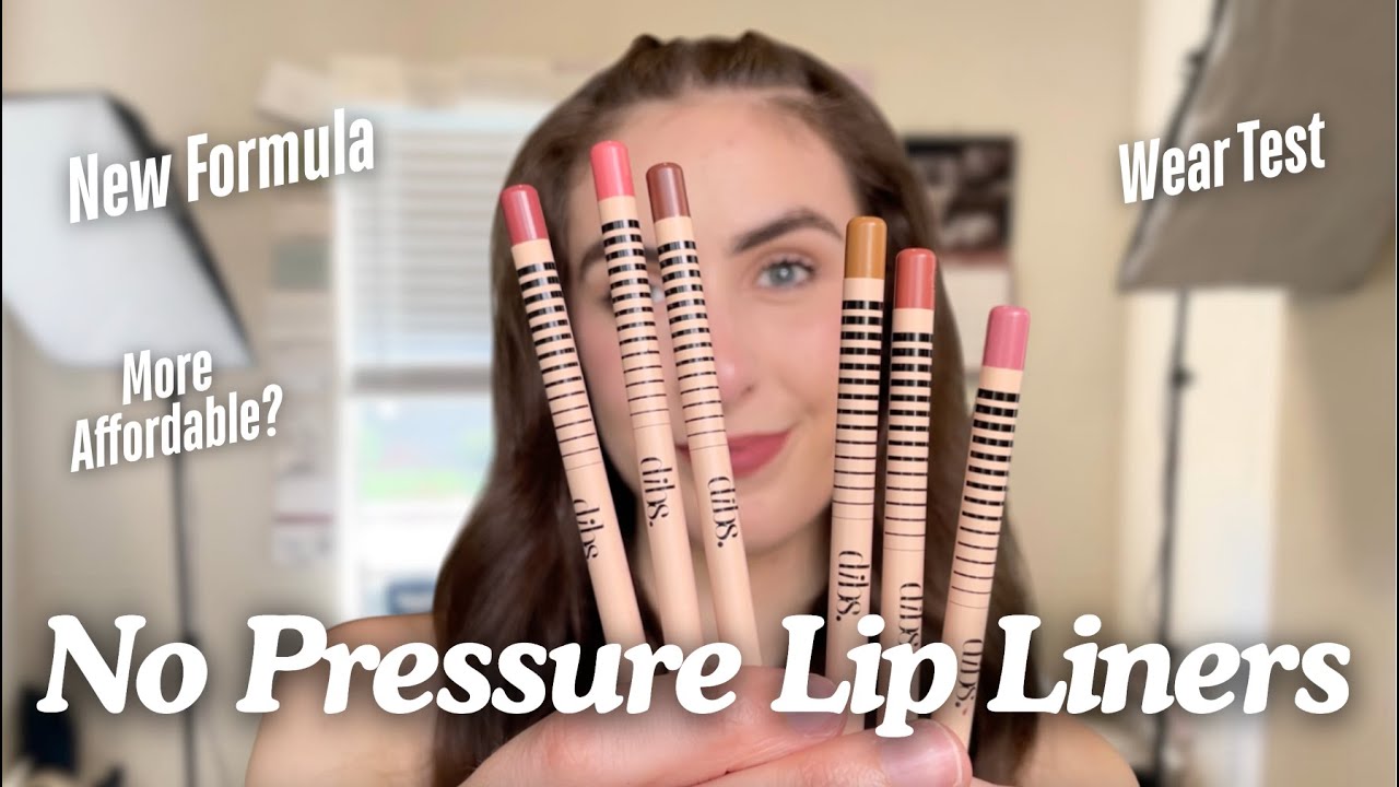 NEW (& IMPROVED?) DIBS NO PRESSURE LIP LINERS | Review + Wear Test