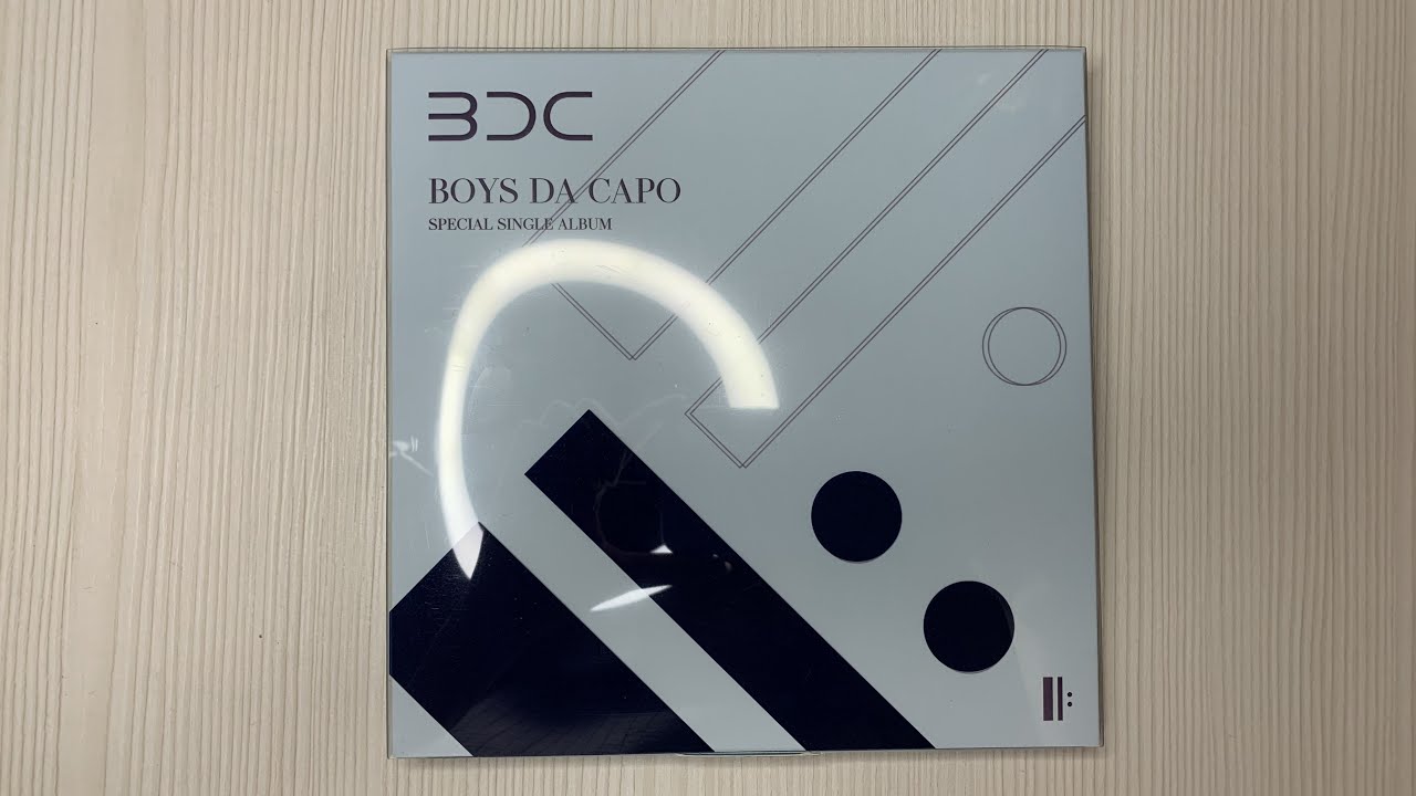 Распаковка альбома BDC / Unboxing album BDC BOYS DA CAPO (Special Single album)