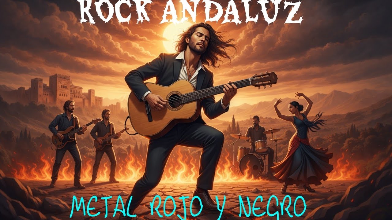 FLAMENCO - ROCK ANDALUZ 🎸 El vacío de la voluntad – Metal Rojo y Negro (Videoclip Oficial)