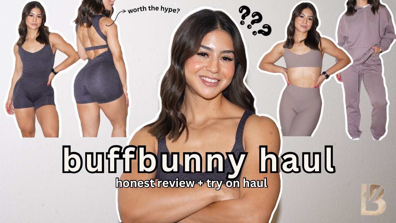 buffbunny boyfriend collection | try on haul + honest review | is the bodysuit worth the hype?