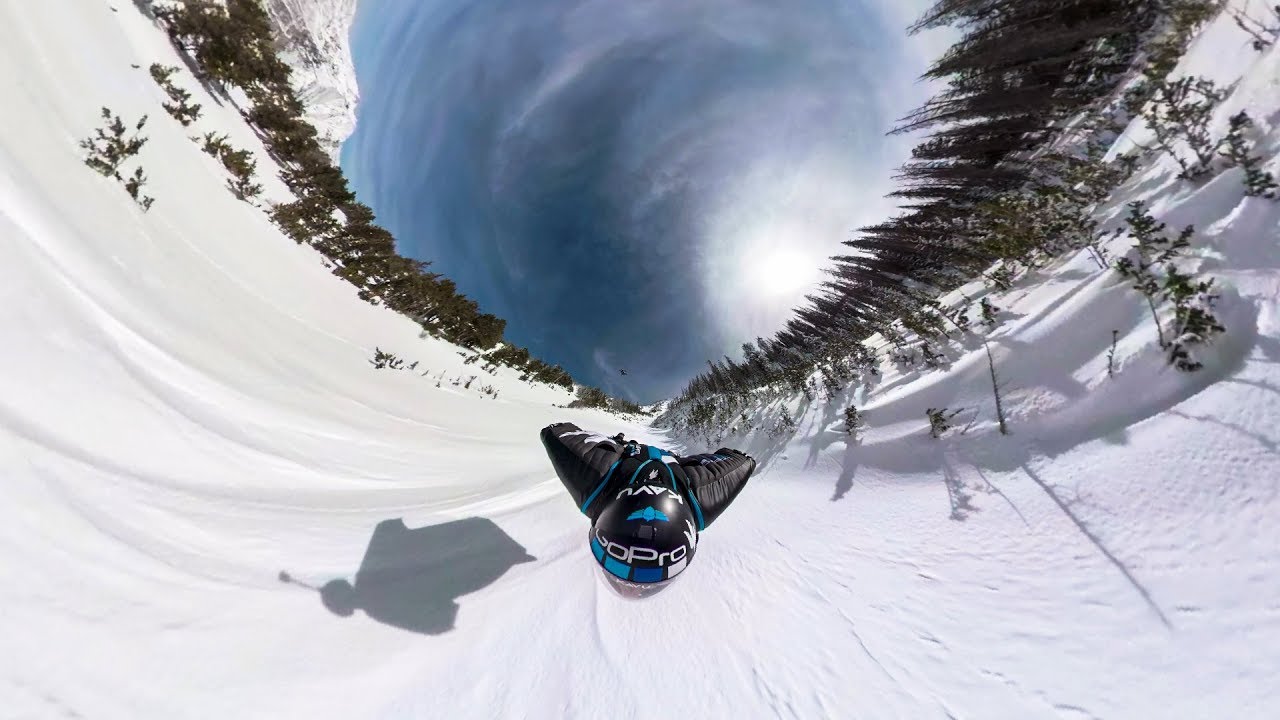 GoPro Fusion: Snowy Proximity Wingsuit with Marshall Miller in 360&ordm; 4K VR