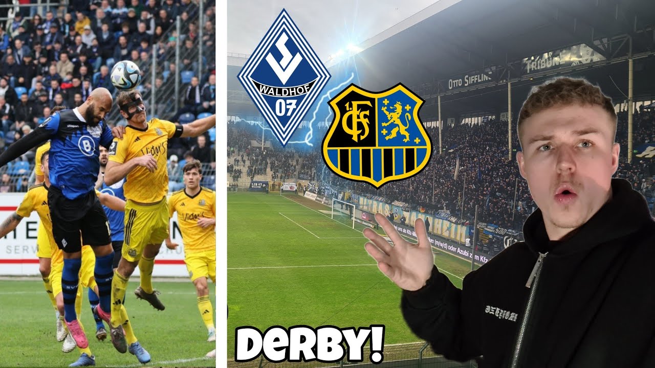 DERBY im ABSTIEGSKAMPF🔥 SV WALDHOF MANNHEIM vs SAARBRÜCKEN Stadion Vlog | 2:2 | 3. Liga