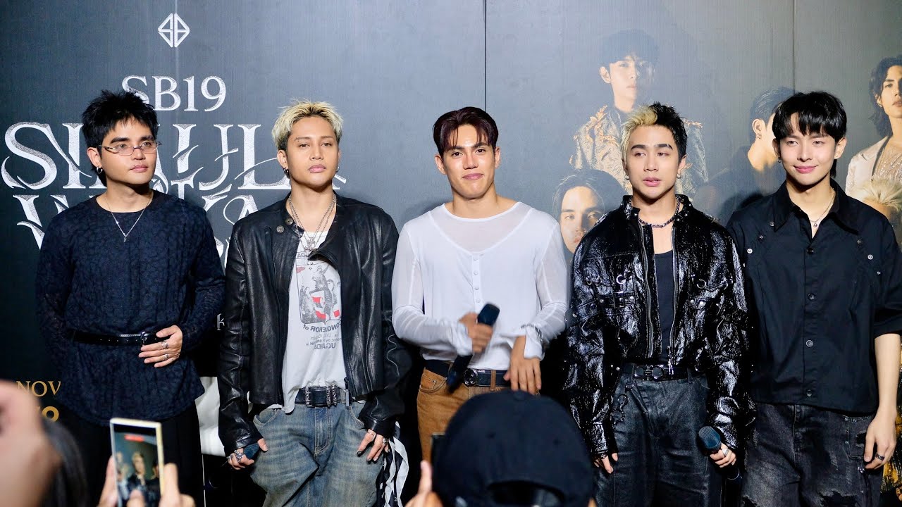 บรรยากาศงานแถลงข่าว SB19 SIMULA at WAKAS WORLD TOUR in BANGKOK