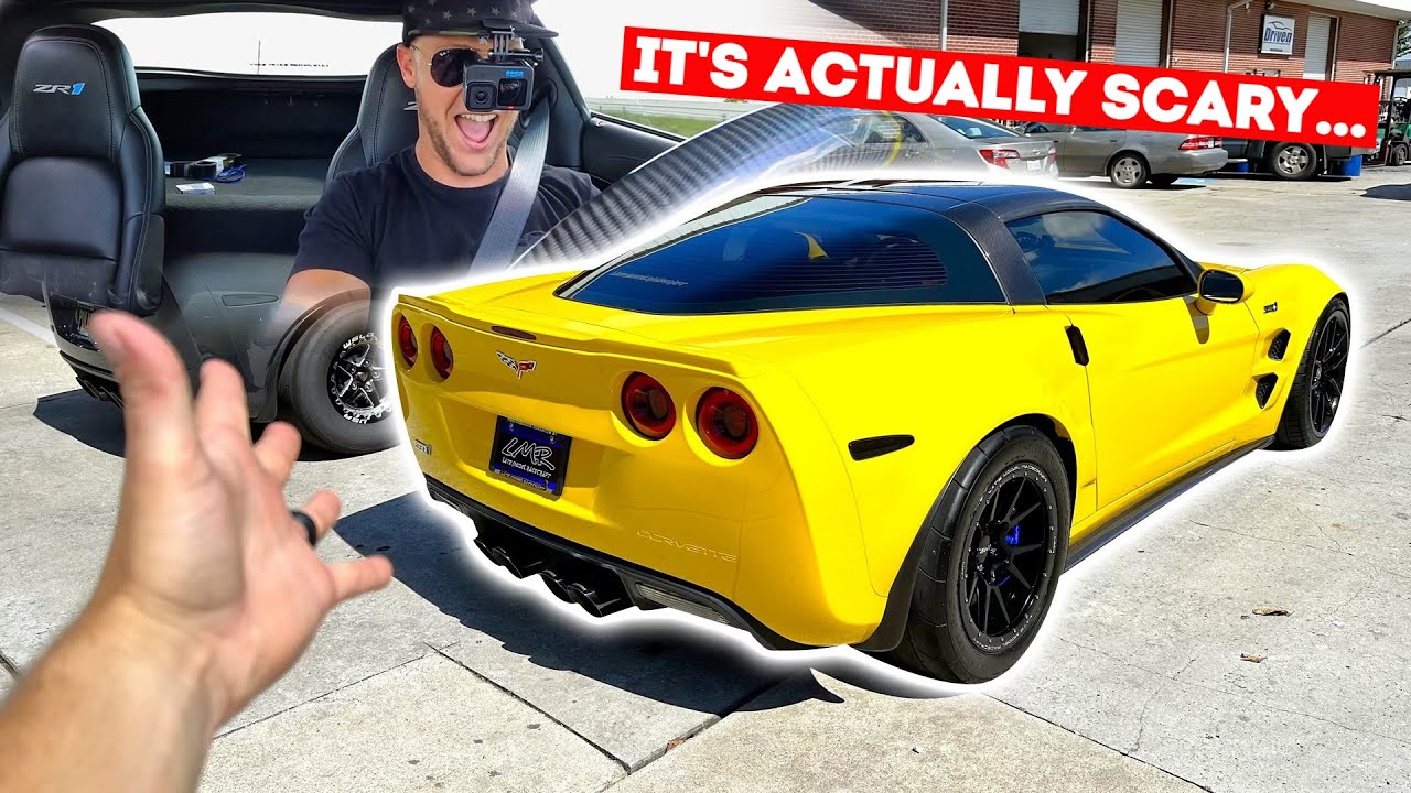 The FIRST DRIVE in My 1,200HP STICK SHIFT ZR1 did NOT Go as Planned... IT'S TERRIFYING!!!