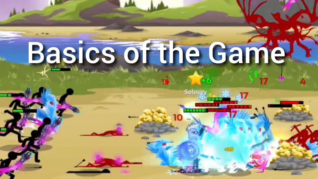 The basics of Strategy | 1v1 matches | Stick War 3