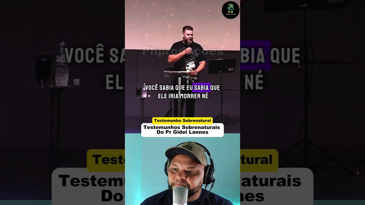 ✅​ ESSA SEQUENCIA DE TESTEMUNHOS SOBRENATURAIS DO PASTOR GIDEL LANNES É DE ARREPIAR✔️​