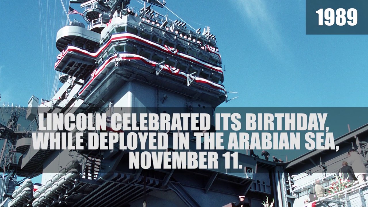 USS Abraham Lincoln's 30th Birthday
