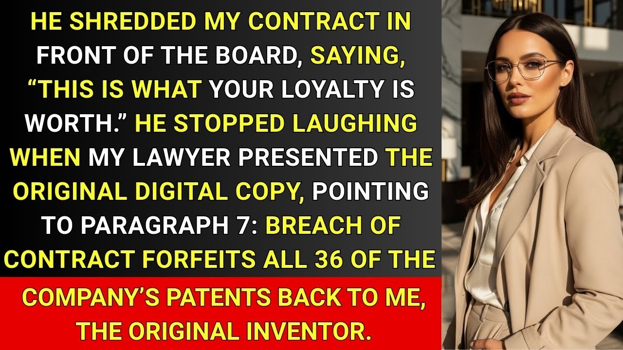 He Shredded My Contract — I Claimed ALL 36 Patents   Corporate Checkmate ♟️
