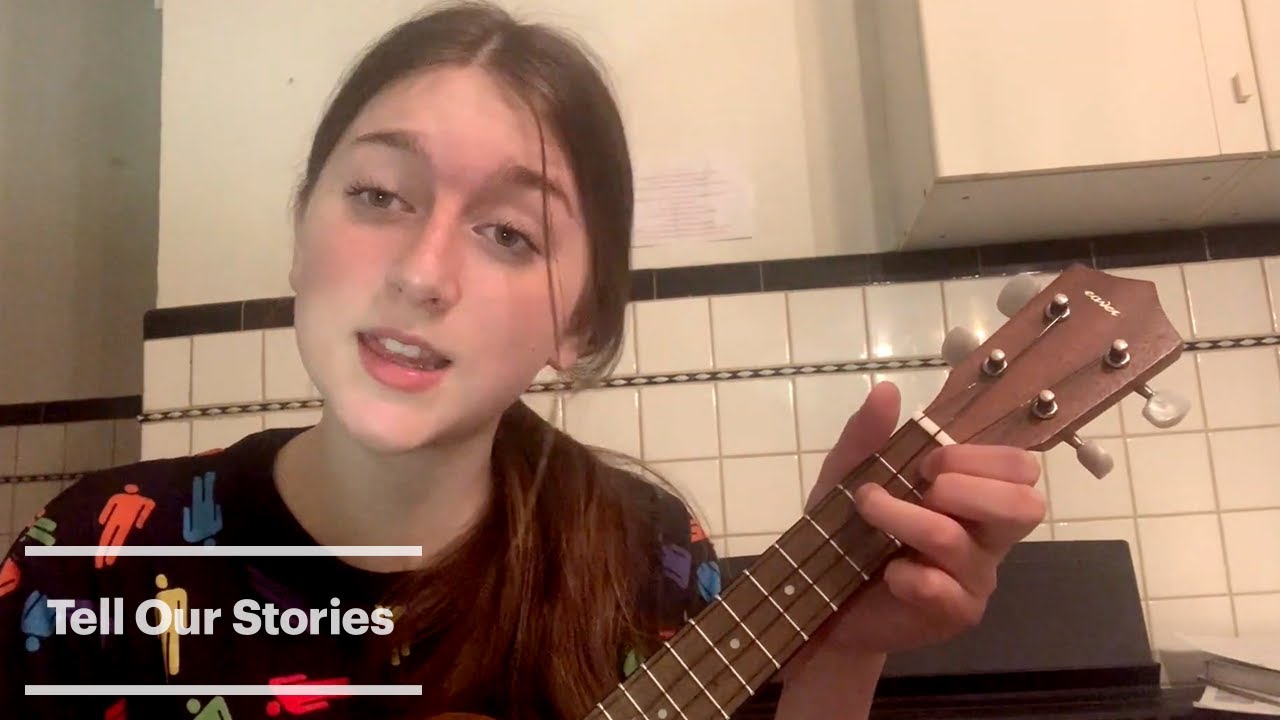 Violet Fox sings her original song 
