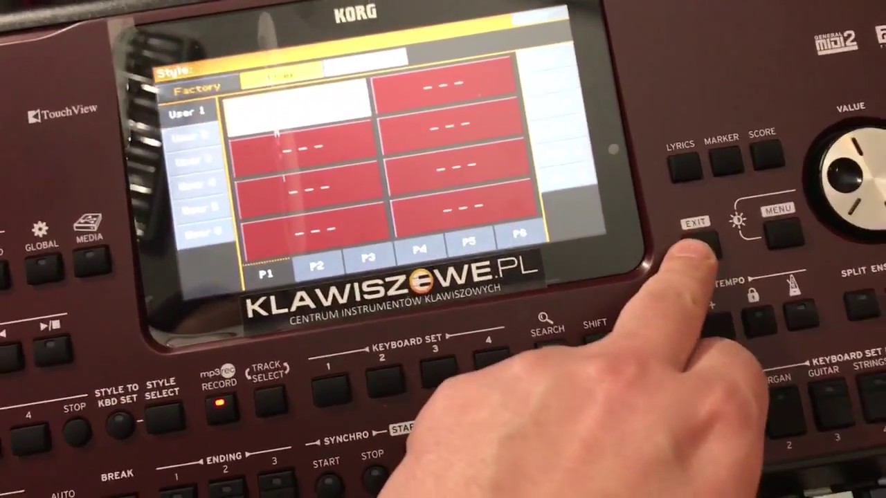 KORG Pa700 / Pa1000 - Jak zrobić styl z pliku MIDI - Klawiszowe.pl