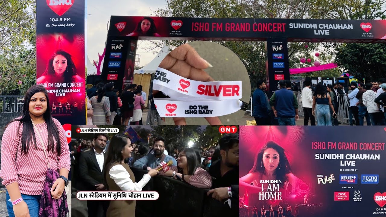 Sunidhi Chauhan|Delhi Live Concert|2nd March|JLN Stadium #musicconcert #sunidhichauhan #delhi #love