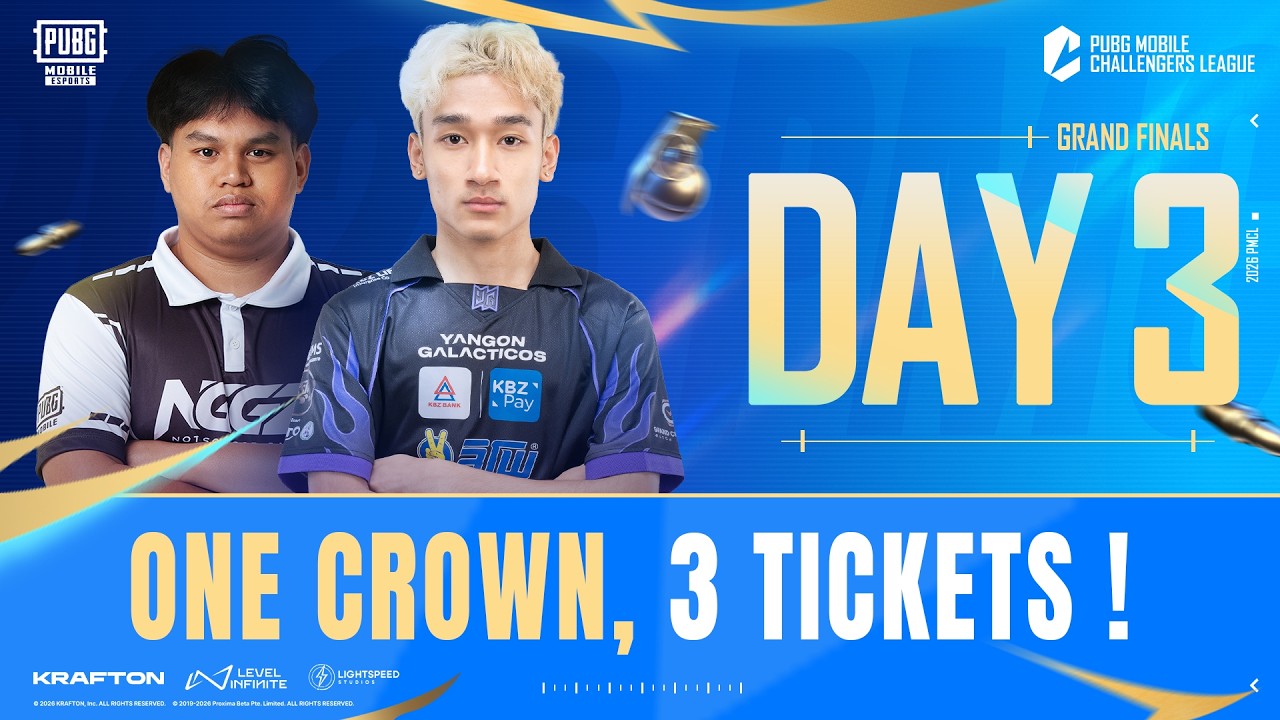 [EN] 2026 PMCL Grand Finals D3 | Fall | ONE CROWN, 3 TICKETS !