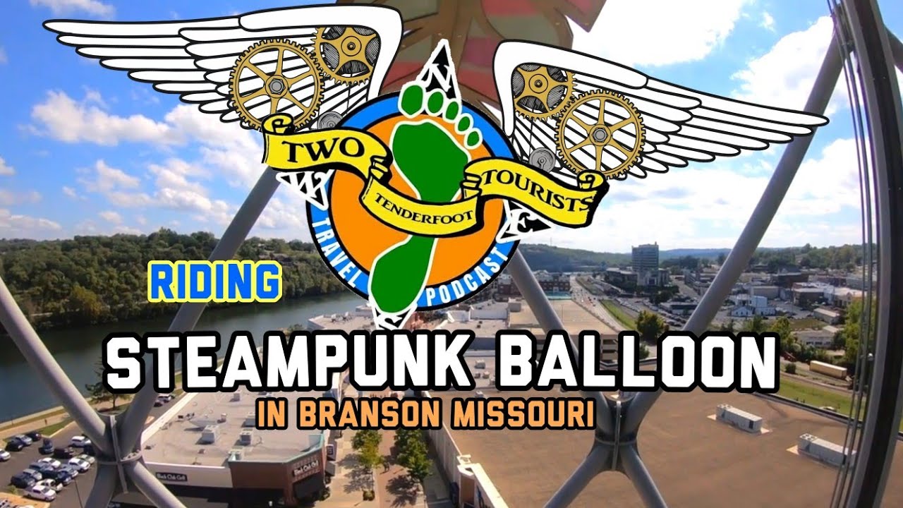 My Steampunk Balloon Ride in Branson Missouri - POV ( full ride uncut )