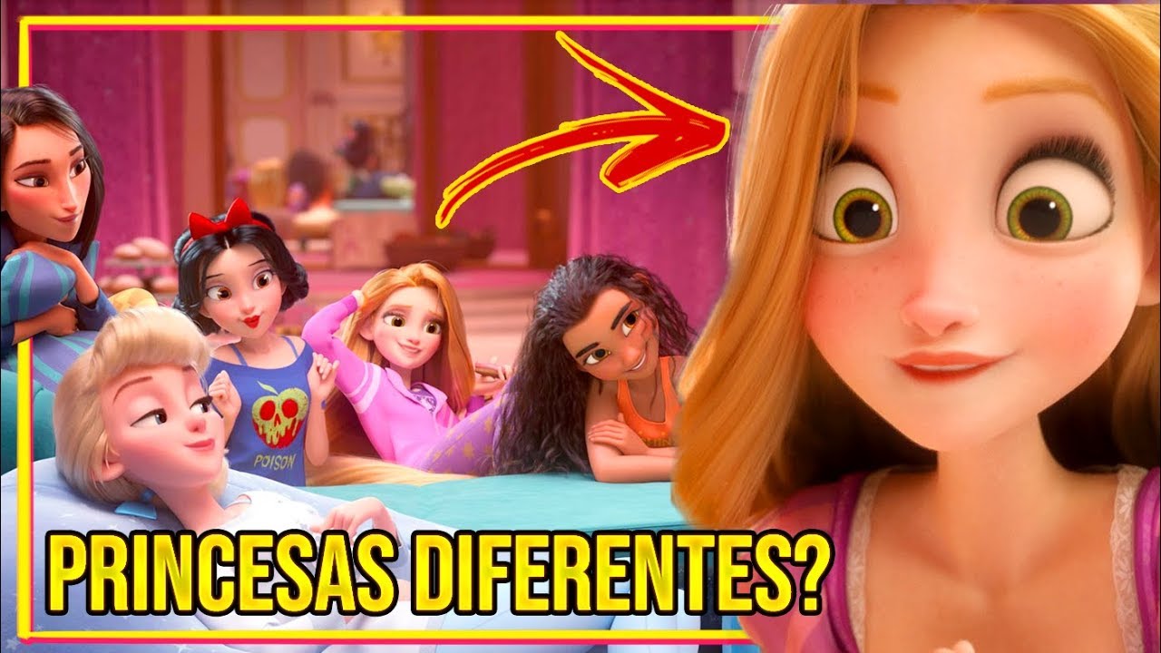 O SEGREDO DAS PRINCESAS EM DETONA RALPH 2!!