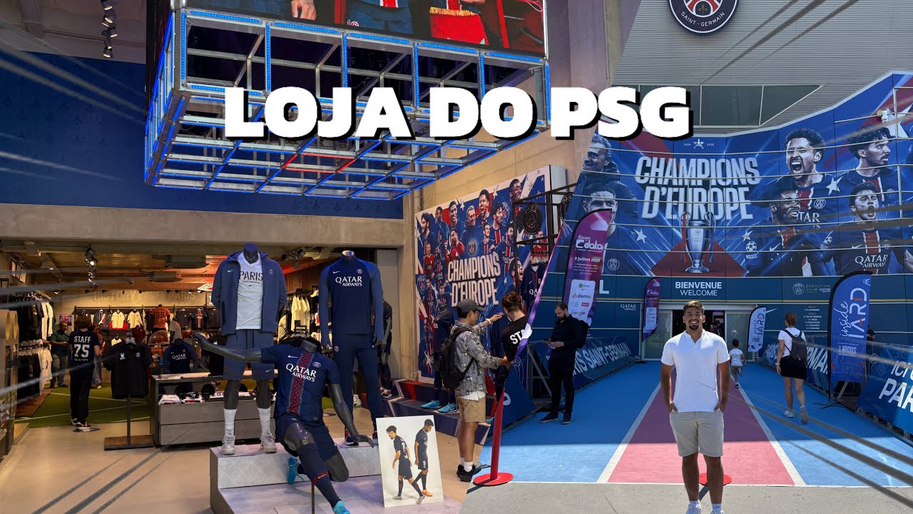 VLOG #19: LOJA DO PSG