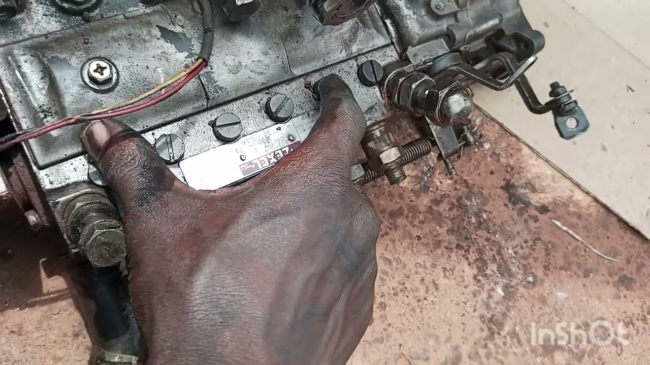 Compressor and diesel injection pump togerher 