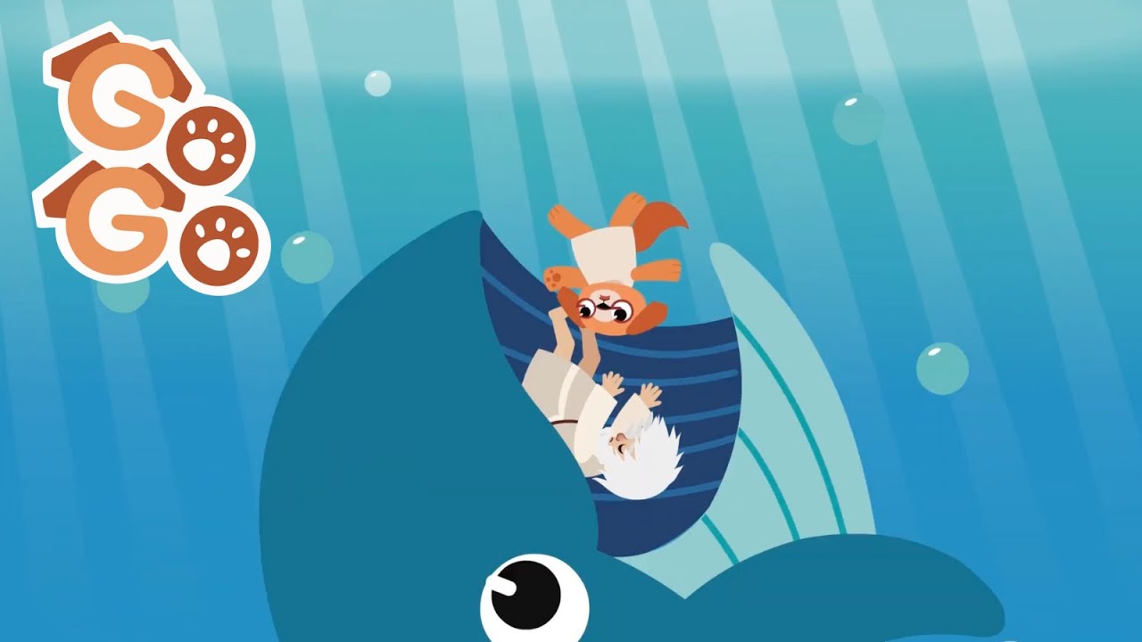 Jonah and the Big Fish | Bible Story | Christian Children’s Song | Kids Song | Go Go Fun Learning