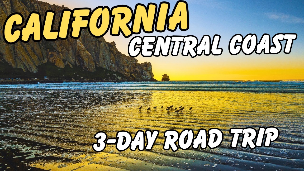 Ocean Breeze & Wildflowers: (3-Day Pacific Coast Journey) in 4K