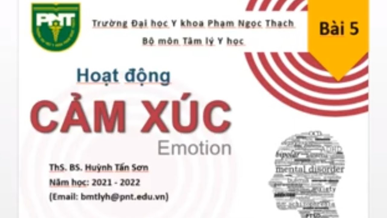 HOẠT ĐỘNG CẢM XÚC