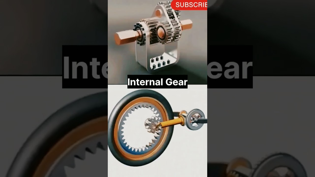 internal gear working in cycle also used for high transmission drive #3ddesign