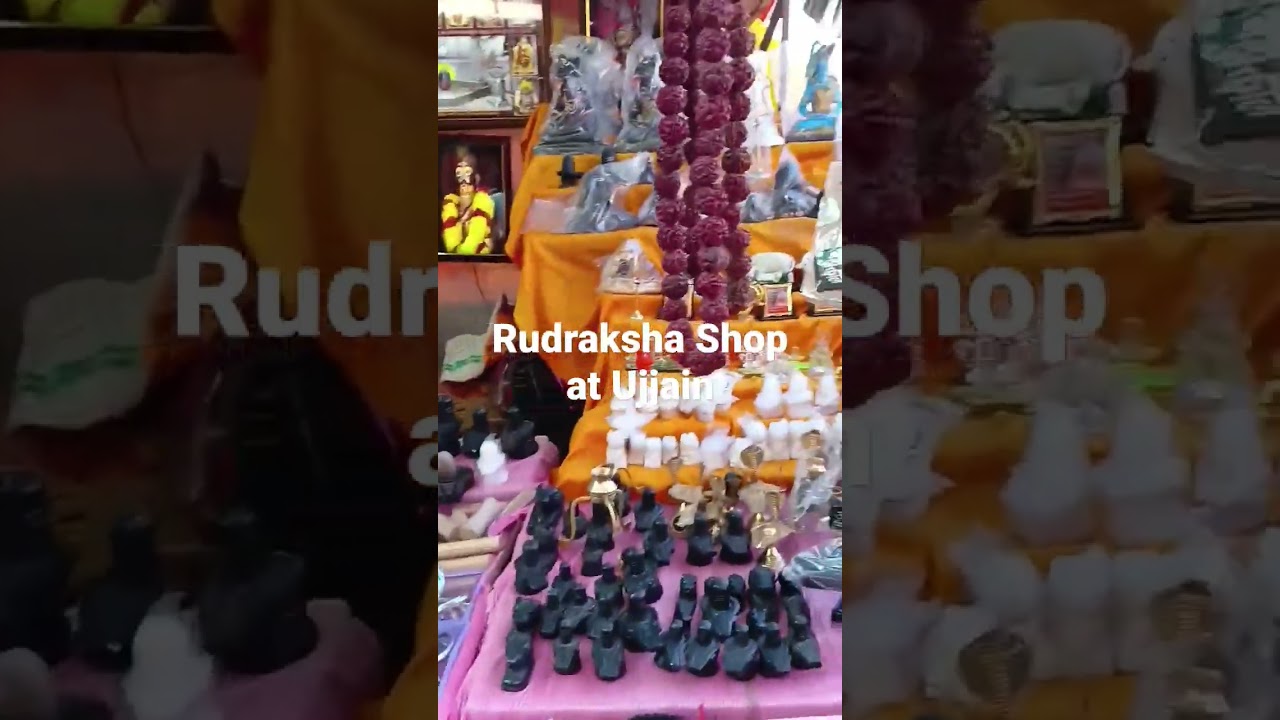 Rudraksha Shops at Ujjain