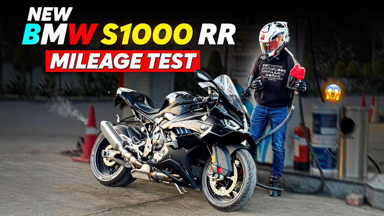New BMW S1000RR Mileage Test 😱 | First time on Youtube 😍 |