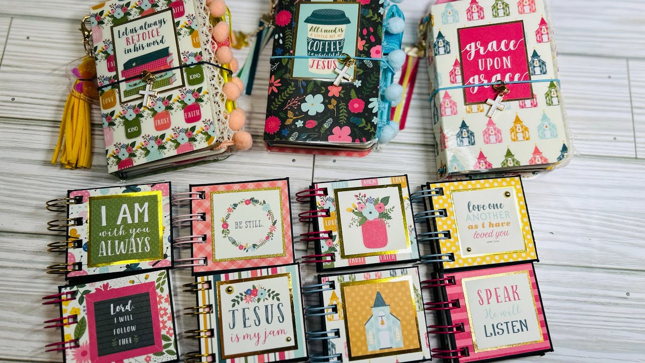 Echo Park 6x6 Have Faith Collection, Super Scrappy Projects, Craft Fair Cuties!!