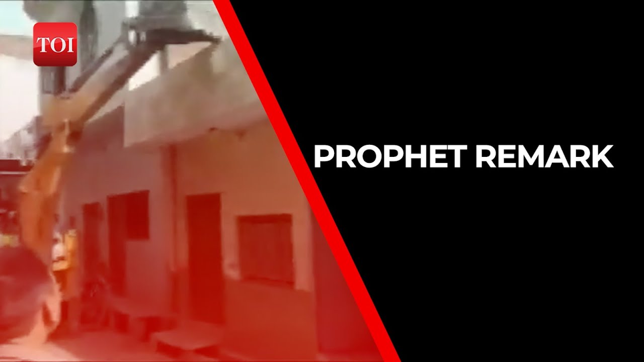 UP Police bring out bulldozers in Saharanpur after violence over prophet remark
