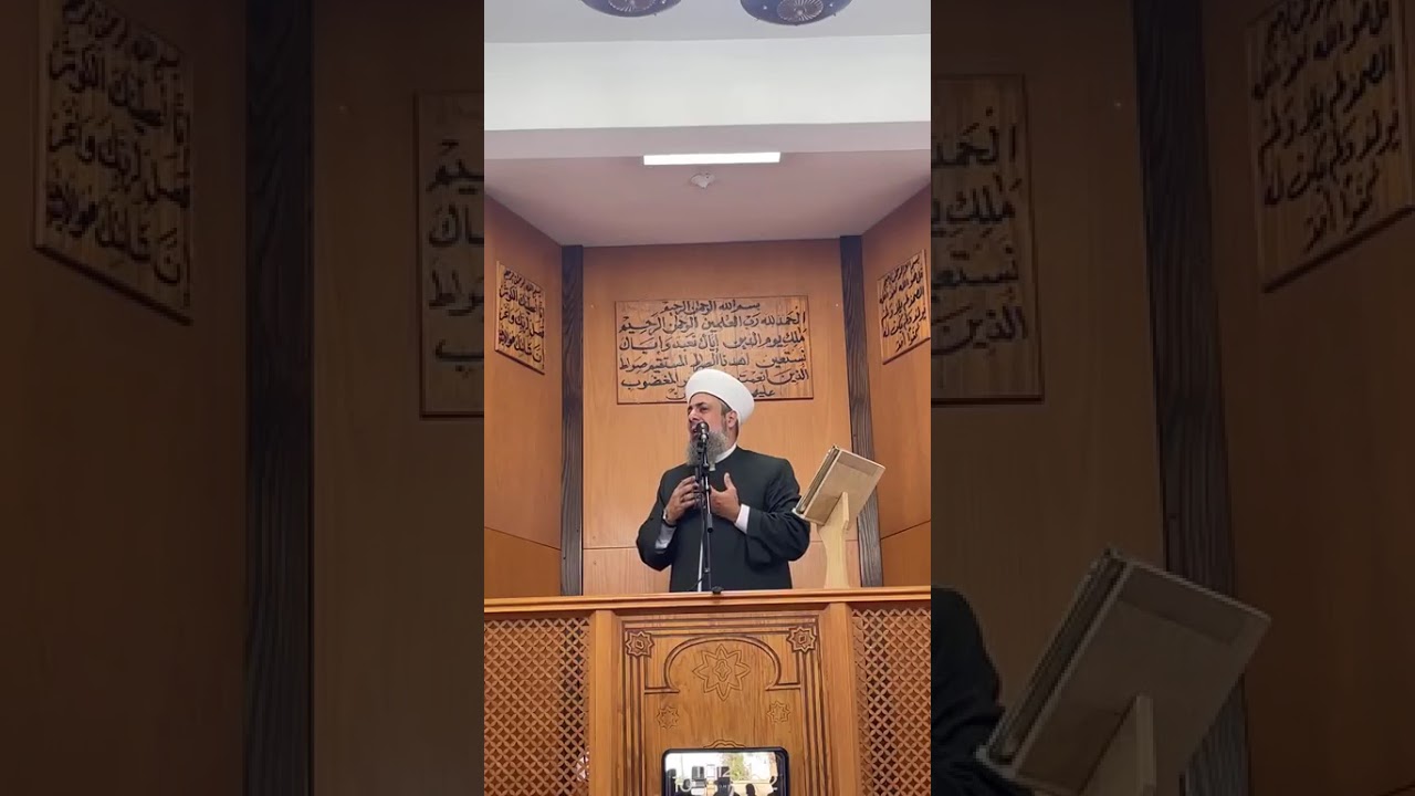 نقل لخطبة الجمعة من رحاب مسجد العلا -خلدة