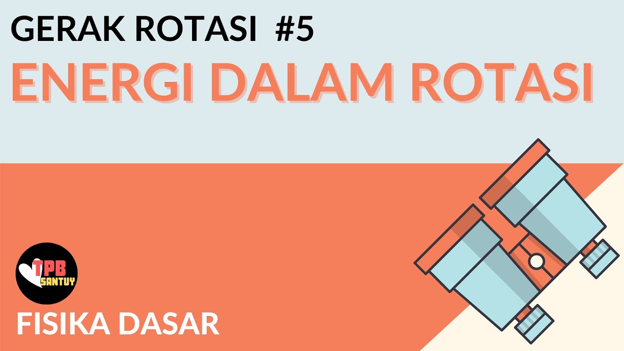 Energi dalam Rotasi | Gerak Rotasi | Part 5 | Fisika Dasar