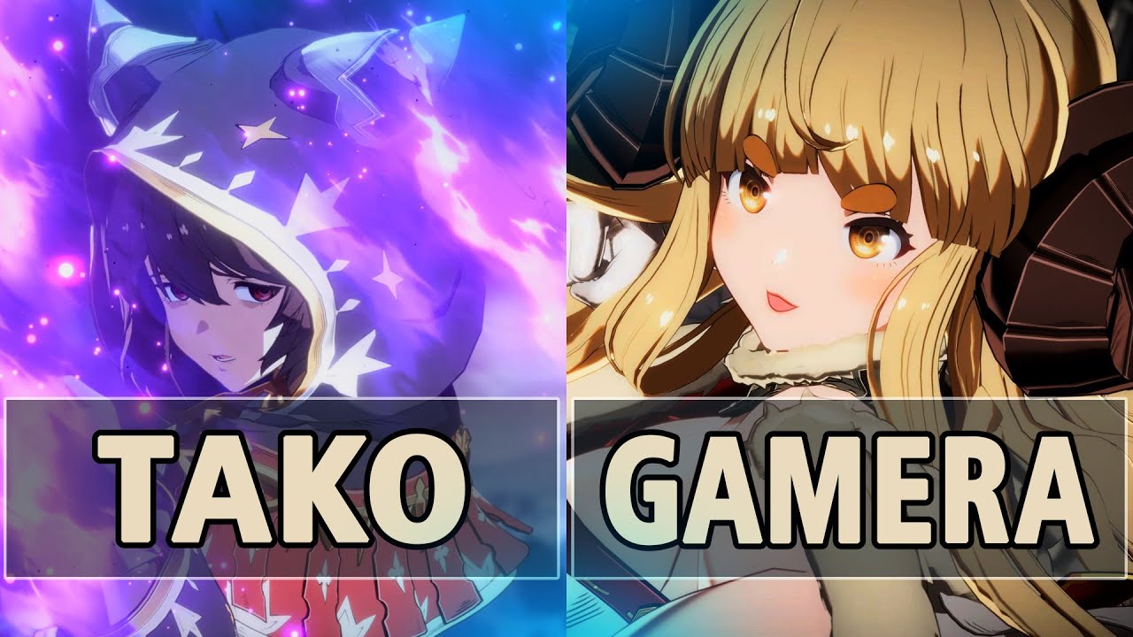 GBVSR:🔥Tako (Nier) Vs Gamera (Anila)🔥| High Level Gameplay.