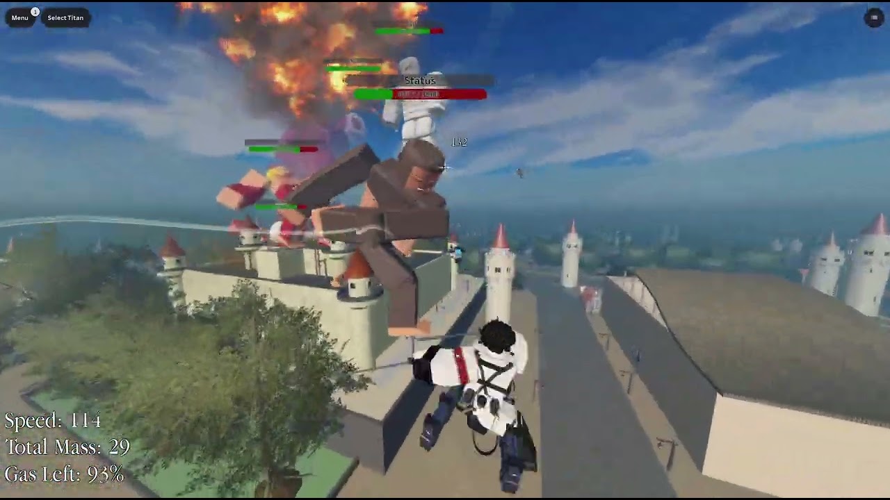 Roblox AOT:PARADIS|WAR TEST 1